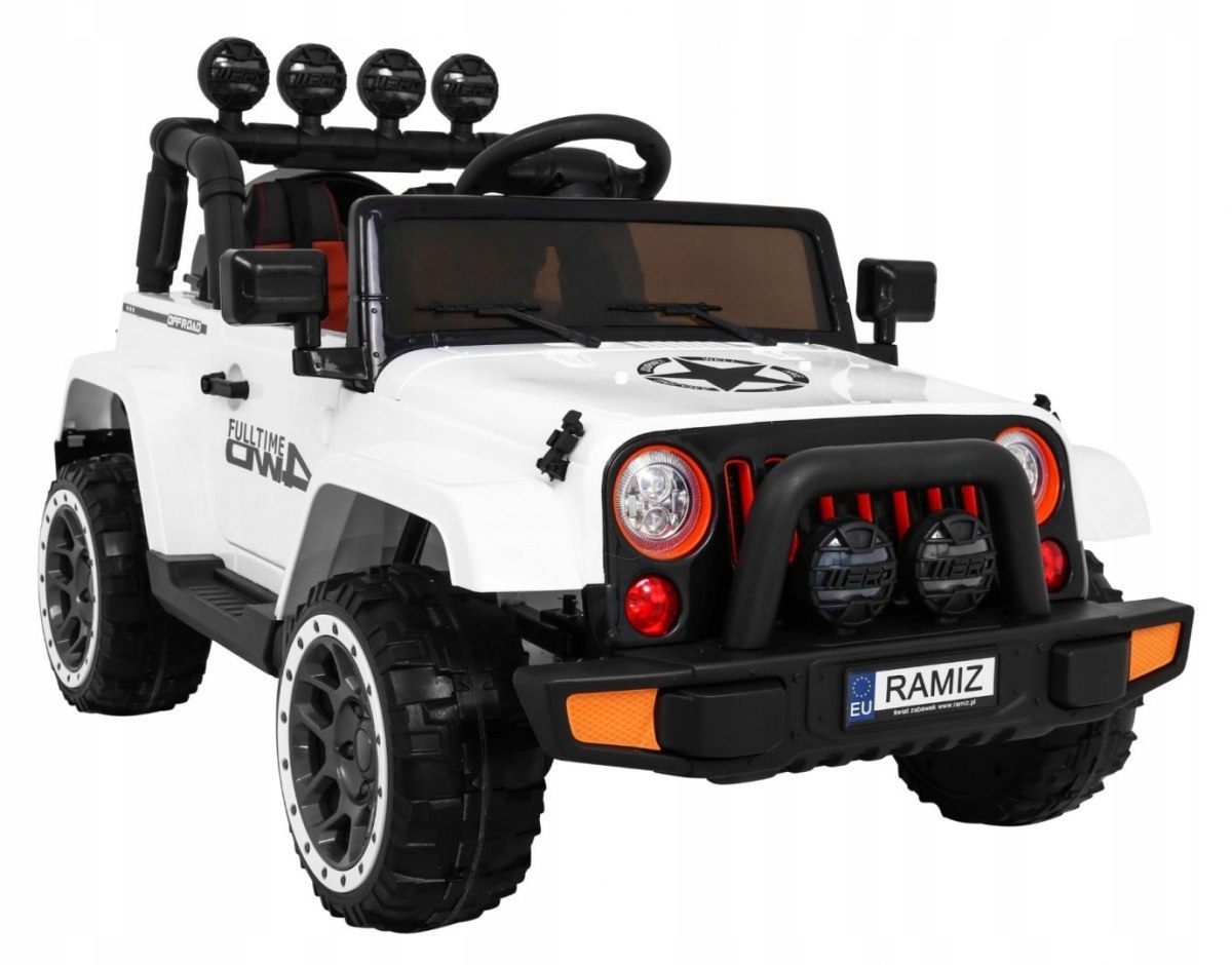 Jeep Na Akumulator Dla Dzieci Pilot 2.4g Skóra Eva