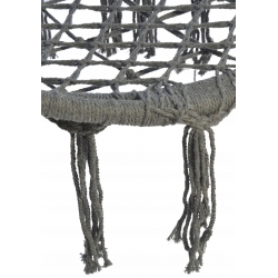 Hamak fotel wiszący 80x60cm z poduszką Bocianie Gniazdo 1026954