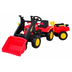 Traktor z przyczepką na pedały Gokart dla dzieci 3005.CR