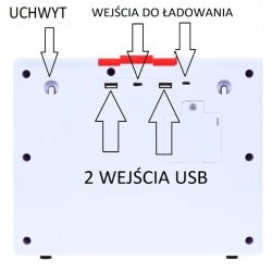 Sejf SKARBONKA BANKOMAT z polskim nominałem USB ZGR.LK-G973.CR