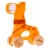 Drewniana zabawka Na Roczek Żyrafka z drewna ZDR.PH03C030