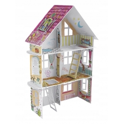 Kolorowanka przestrzenna 3D Domek dla dzieci MPD-000202