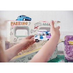 Przestrzenna kolorowanka dla dzieci 3D Parking  MPD-000102
