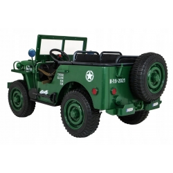 Auto Wojskowe Jeep Na Akumulator 24V Pojazd Dzieci PA.JH-101.24V.ZIE