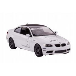 BMW M3 biały RASTAR model 1:14 Zdalnie sterowane auto + Pilot 2,4 GHz ZRC.48000.BIA