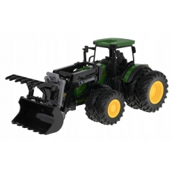 Zielony Traktor Z Turem 1:24 ZAU.9951HB