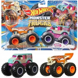 HOT WHEELS Auta Monster Truck 2 x Auto Terenowe Dla Dzieci HNX27
