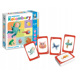 Zespołowa gra na skojarzenia "Kalambury" rozrywka dla dorosłych i dzieci 3+ GRA_KALAMBURY