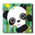 Malowanie po numerach Panda 40x50 Płótno + Farby + Pędzle PANDA