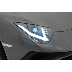 Lamborghini Aventador SV na akumulator Szary Silnik bezszczotkowy Audio LED PA.A8803.STRONG.SZA