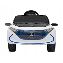 Mercedes Benz AMG EQA Biały + Pilot + 5-punktowe pasy + EVA + MP3 + LED PA.QY2288.BIA