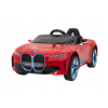 Autko BMW i4 Czerwony + Wolny Start + EVA + Ekoskóra + Audio LED + Pilot PA.JE1009.CR