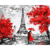 Zestaw Malowanie Po Numerach 40x50cm Deszczowy Paryż KHO4819