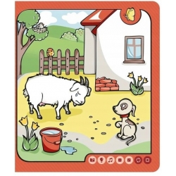 Książka dl dzieci edukacyjna Zwierzęta na wsi Albi 49630