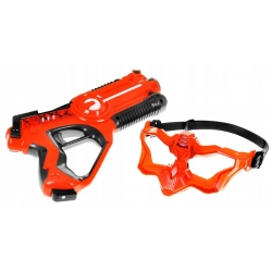 PAINTBALL LASEROWY gra zestaw laser Pistolet maska W7001D
