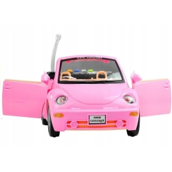 Auto Garbus Cabrio + lalka samochód dla lalek 2589